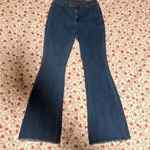 SHEIN Kids Denim Flare Jeans